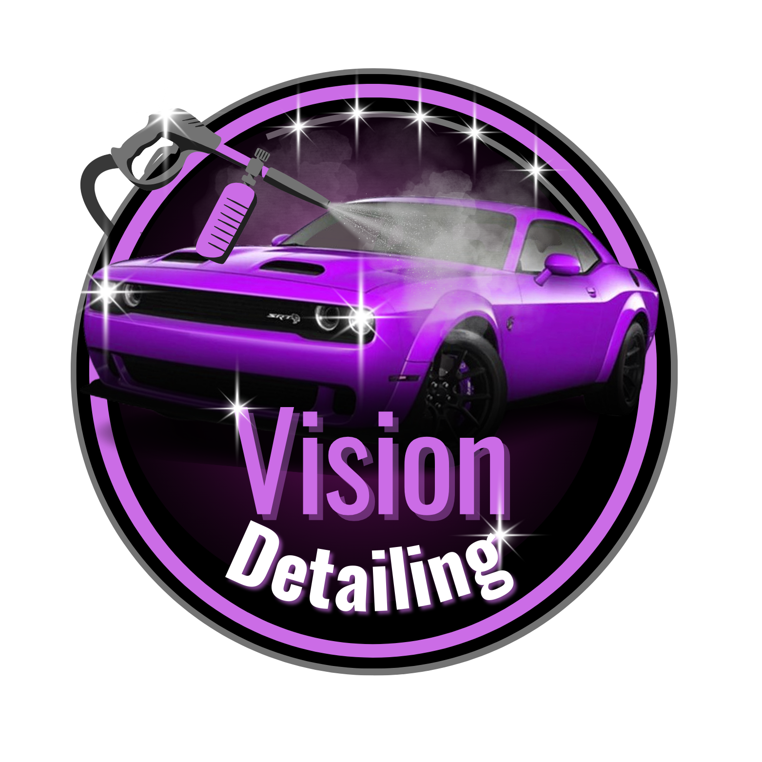 Vision Detailing Logo - Prémiová péče o auta